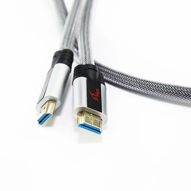 MPS HD 188 HiFi 99.9997% OFC 24K позолоченный штекер HDMI 2 0 4K 3D 24AWG X 2K Аудио возврат Ethernet 3840x2160p