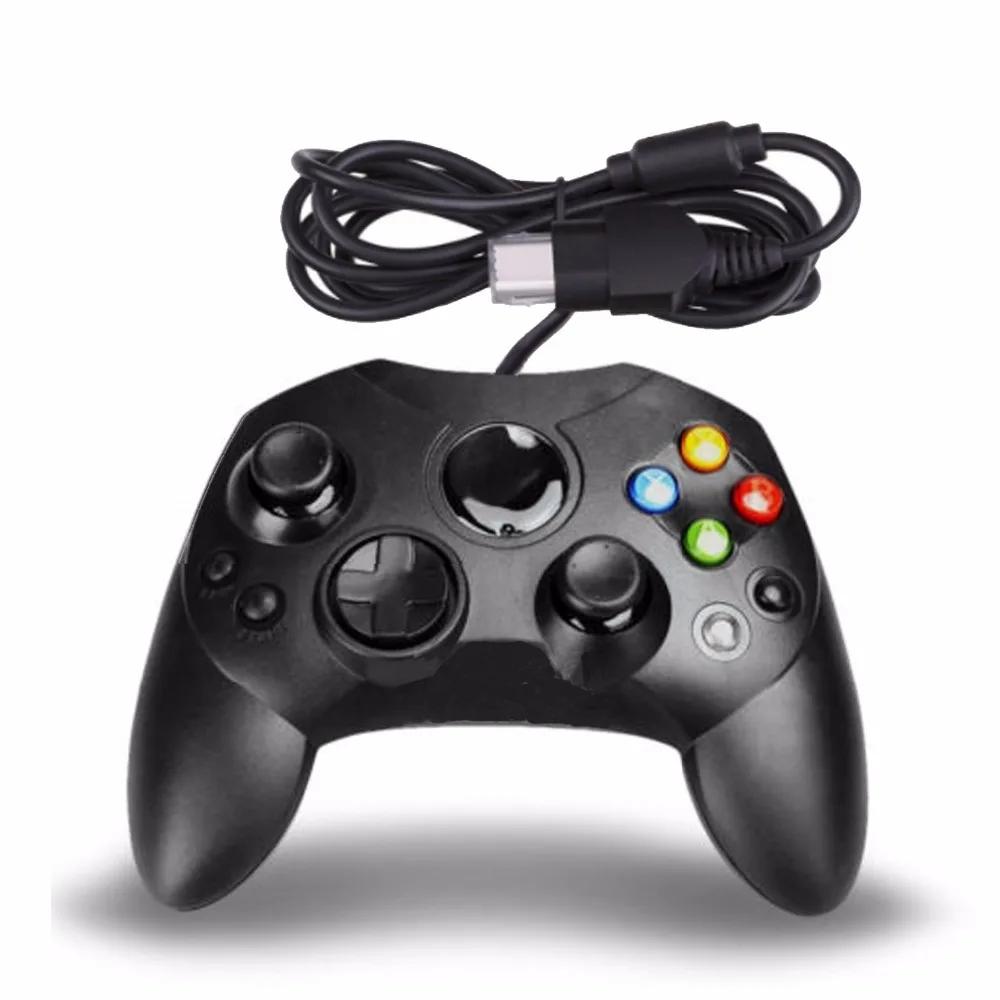 Классический проводной Joypad контроллер для microsoft xbox контроллер для xbox черный геймпад Ретро джойстик пульта