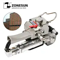 ZONESUN Pneumatic Aqd 19 Stapping Machine PP PET Plastic Band Belt Strapping Tool For Wood Steel Brick