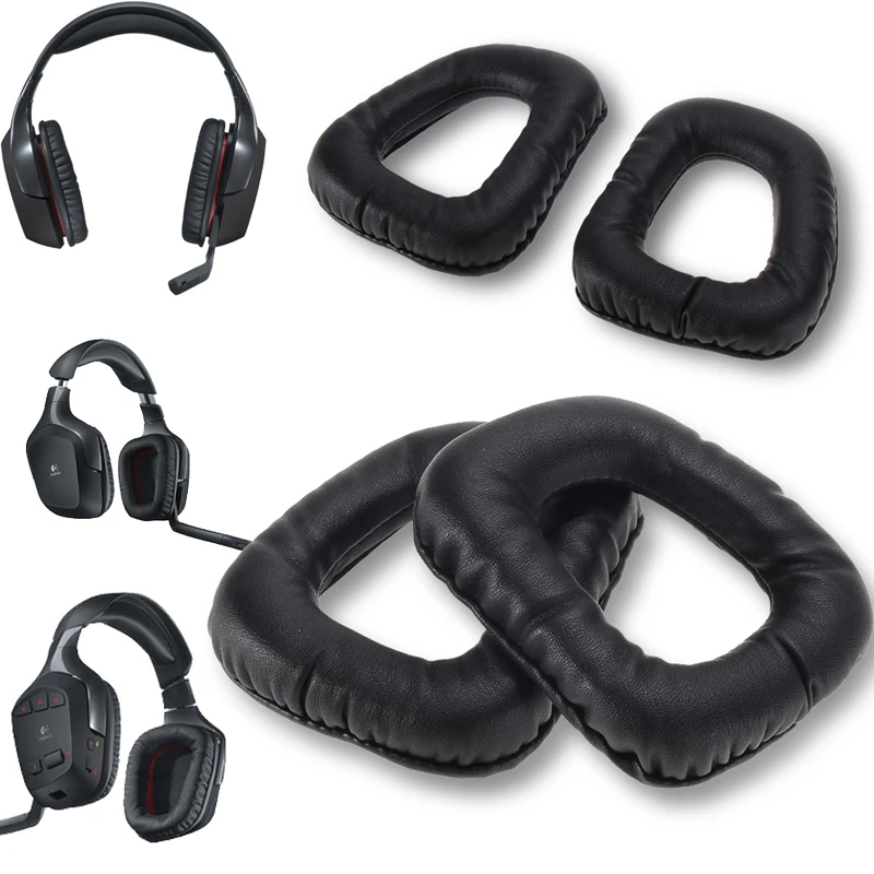 Мягкие Сменные амбушюры для logitech G430 1 пара высококачественные наушников Logitech G35