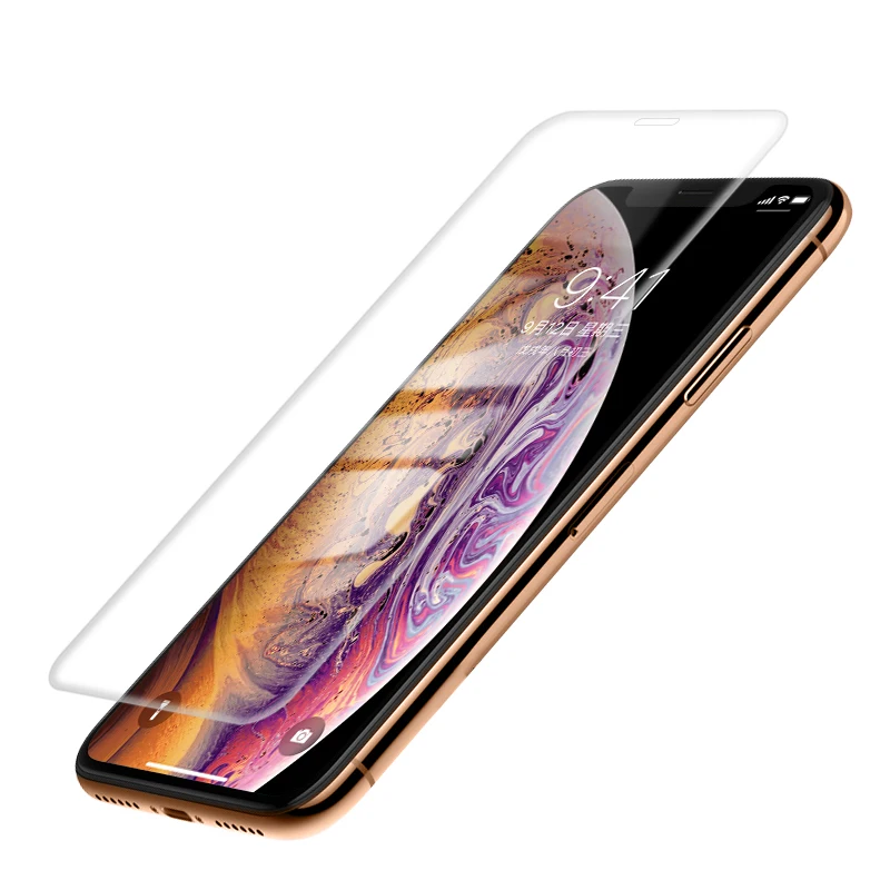 3D прозрачная задняя + передняя защита экрана для iPhone XS XR полное покрытие ТПУ