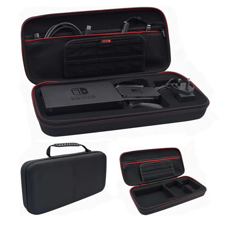 

Longer EVA Storage Carrying Case Hard Carry Bag For Nintendo Switch Console / Game Accessories