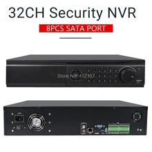 CCTV Security HDMI 1080P Full HD 32CH NVR 8 SATA Professional Video Recorder IP Network DVR ONVFI P2P Remote Access 3G WIFI