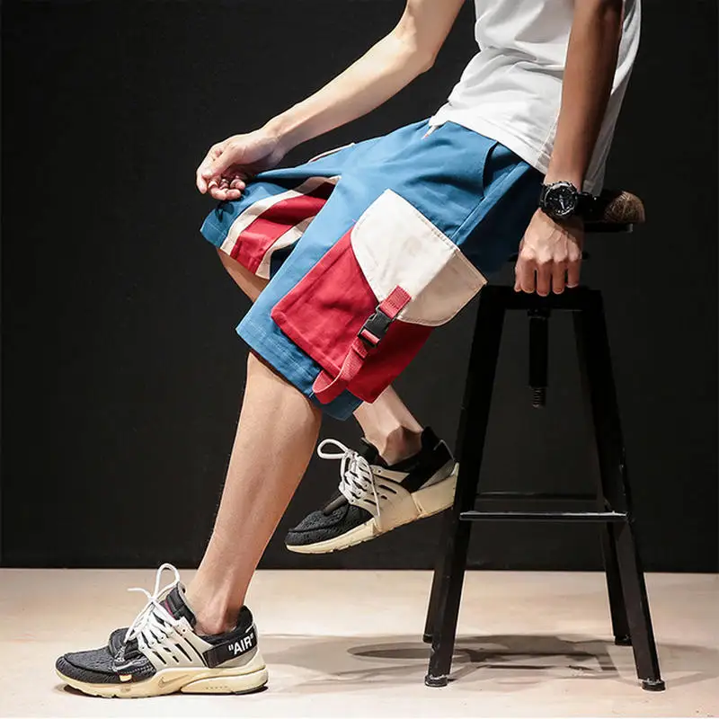 Красивые Новые камуфляжные свободные мужские шорты Карго классные летние военные камуфляжные короткие брюки поп распродажа Homme карго шорты без ремня