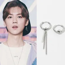 K-POP альбом корейский Bangtan мальчики DNA V серьги-гвоздики Kpop ювелирные аксессуары для Мужская и женская серьга 1 пара