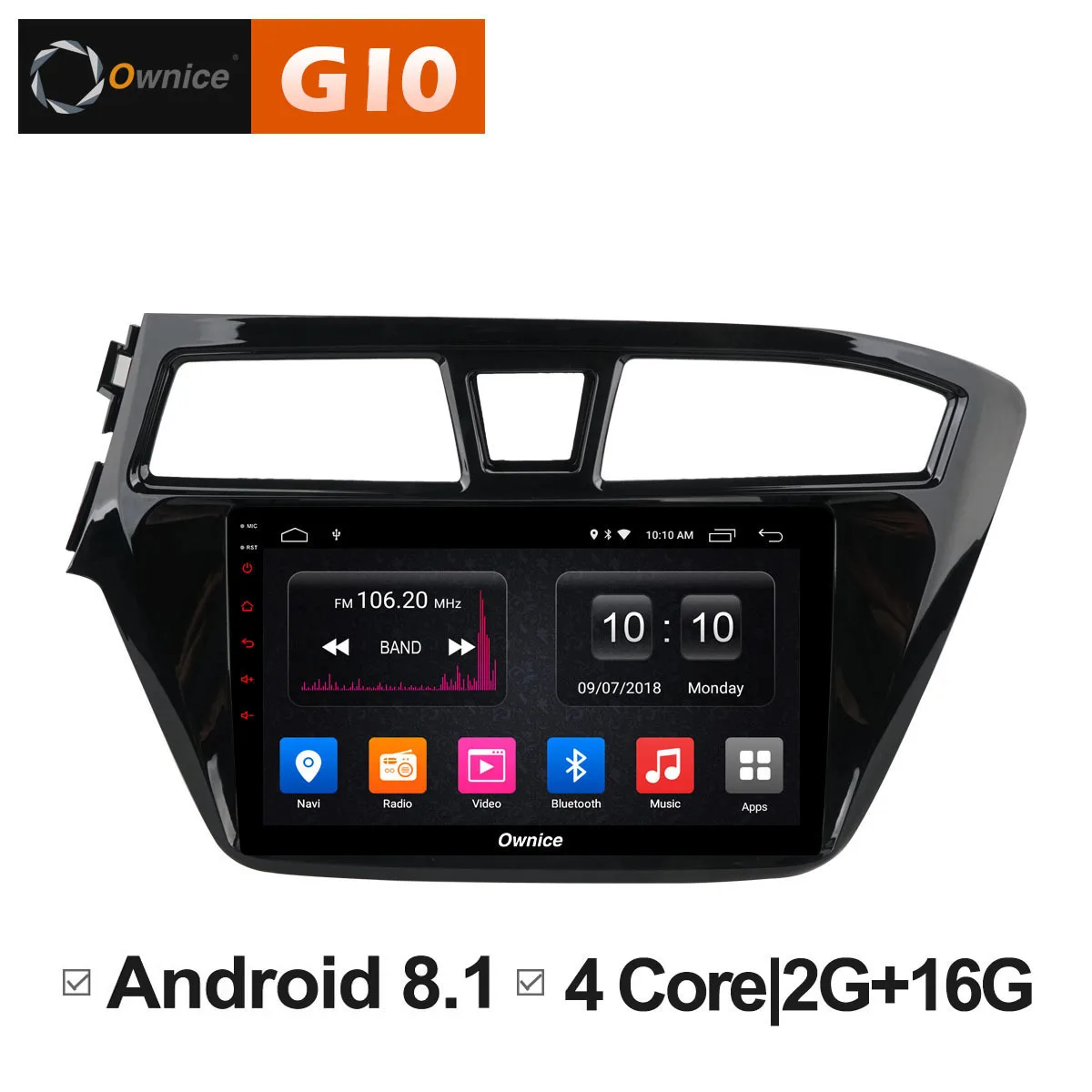 

Android 8.1 Unit for HYUNDAI I20 2015 2016 2017 2018 Car Smart Pad Computer DVD Multimedia Player GPS Radio CD AUDIO Navigation
