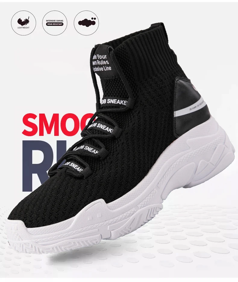  High Top Running Shoes For Men Women (2)