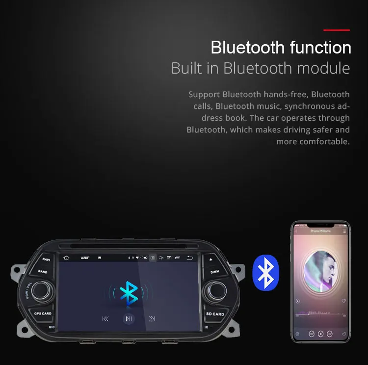 Sale TOPBSNA Android 9.0 Car DVD Multimedia Player For Fiat Tipo Egea Dodge Neon 2015 2016 2017 2018 1 Din Car Radio Stereo Headunit 6