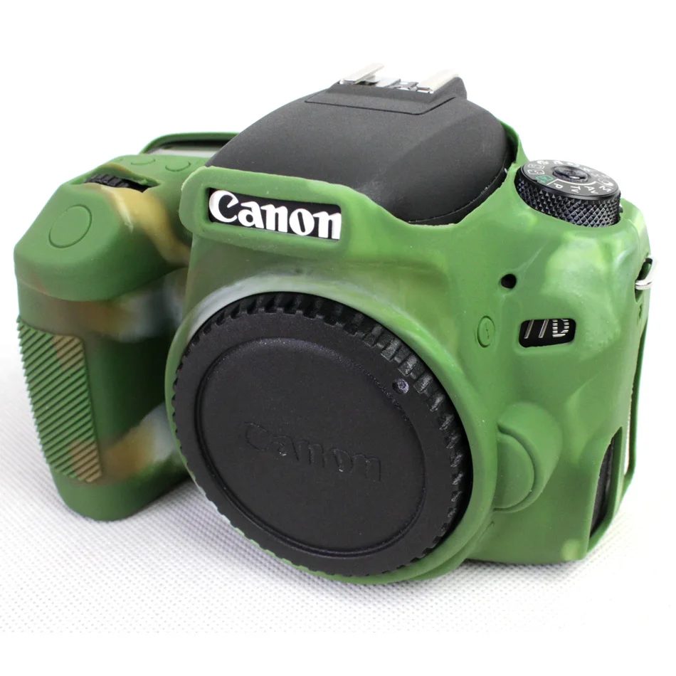 Высококачественный мягкий силиконовый резиновый защитный корпус для камеры, чехол для Canon 77D, силиконовая сумка для камеры, сумка для объектива, мягкий неопрен