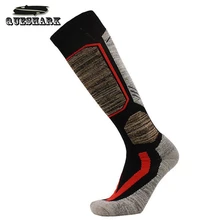 Зимние теплые мужские и женские теплые лыжные носки толстые хлопковые спортивные для альпинизма, сноуборда Велоспорт Лыжный спорт футбольные носки гетры носки