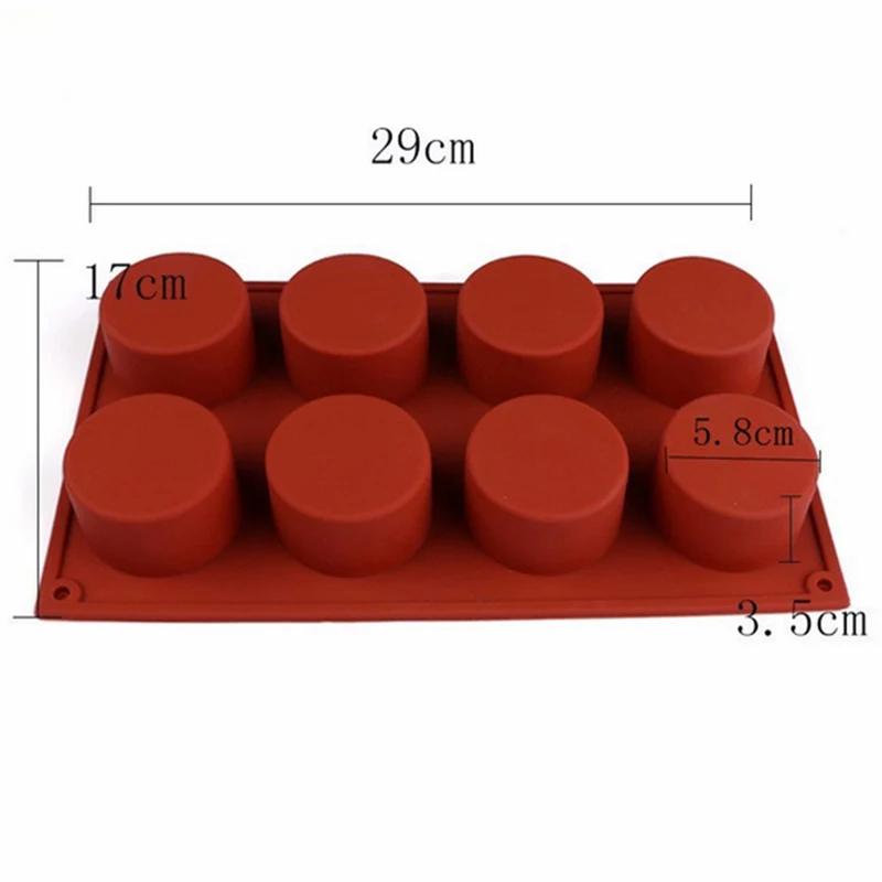 QuickDone-DIY-Baking-Tools--8-Holes-Round-Shape-Silicone-Cake-Tools-3D-Handmade-Cupcake-Jelly-Pudding-Cookie-Mini-Muffin-Soap-Mold-CT1086 (2)