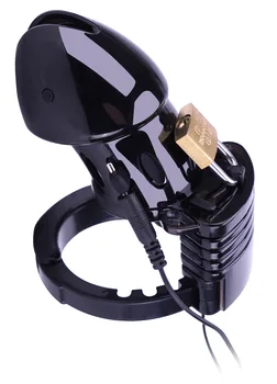 Electro Shock Anal Plug Body Massage Stimulation Breast Pads Massage Cock Cage Nipple Clamps Medical Themed Sex Toys 4