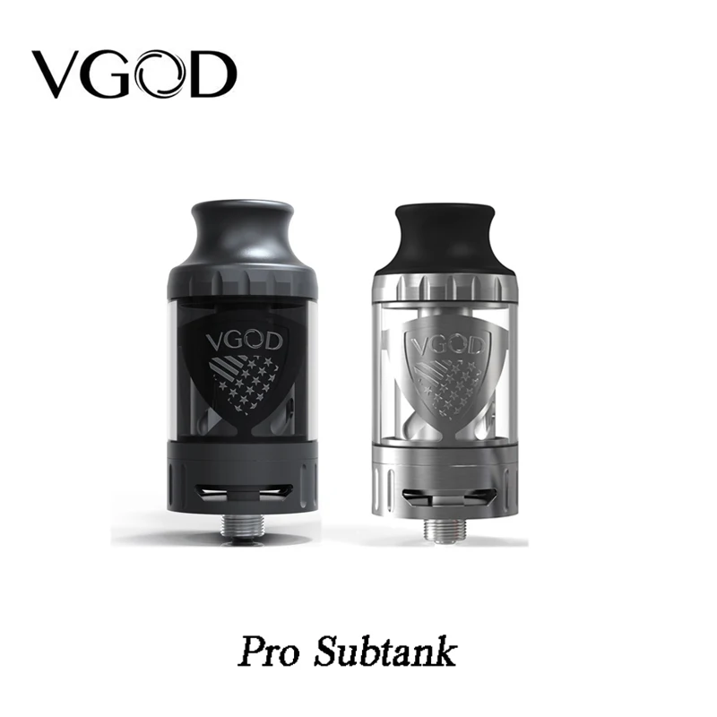 

Original VGOD Pro Sub Tank Vape 5ML Atomizer With 0.2ohm Coil Electronic Cigarette Vaporizer for Vgod PRO 200 Kit Vapor Vaping