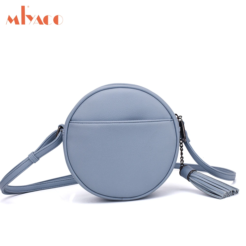 MIYACO Crossbody حقائب للنساء حقائب كتف عارضة جولة يد حقيبة ساع للفتيات الصليب الجسم حقائب ربيع جديد 2019