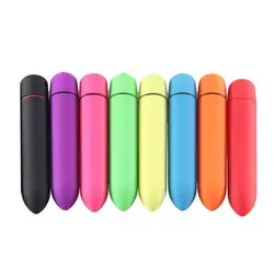 7 цветов 10 Скоростей мини-пуля, вибратор для женщин водонепроницаемый клитор фаллоимитатор со стимулятором вибратор секс-игрушки для