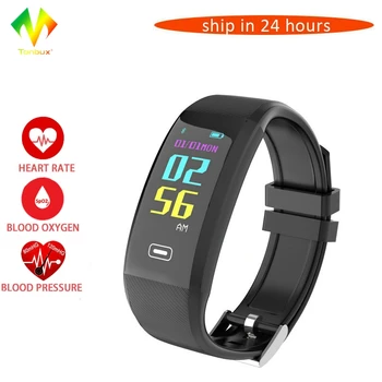 

Tonbux X4 Smart Bracelet Color LCD Screen Heart Rate Blood Pressure Monitor Bluetooth Sport Wristband for IOS Android