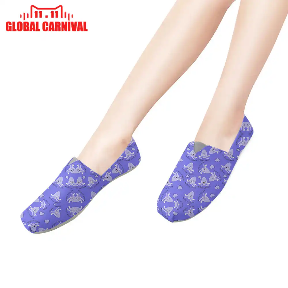 light blue womens flats