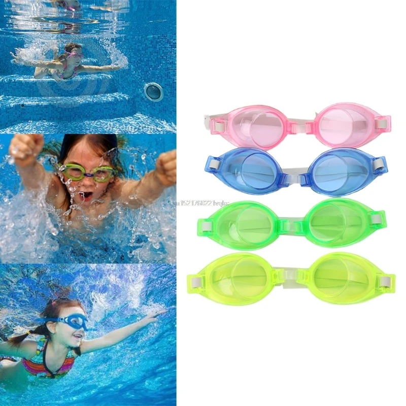 

Kids Children Silicone Waterproof Anti Fog Swim Pool Swimming Goggles Glasses