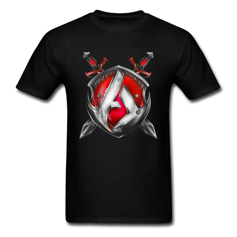 Red Logo O Neck Top T-shirts Labor Day Tops Shirt Short Sleeve Retro Cotton Fabric Print T Shirts Street Men Free Shipping Red Logo black