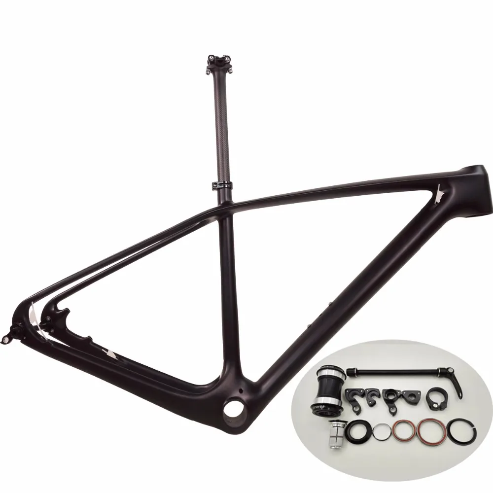 960g 2017 new T1000 UD MTB carbon bike frame 29er 27.5er Mountain