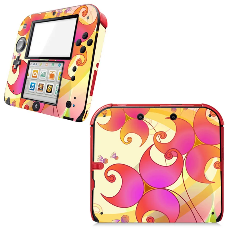 Милая виниловая Защитная Наклейка для nintendo 2 DS skins стикер s для 2DS виниловая наклейка ПВХ материал - Цвет: TN-2 DS-0054