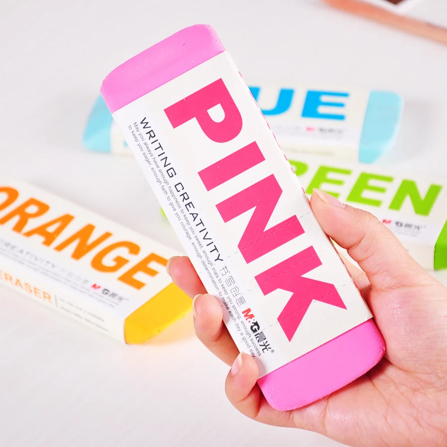 

1 PC/Lot Colorful Super Huge Resin Rubber & Eraser for School Stationery & Office, XP00007