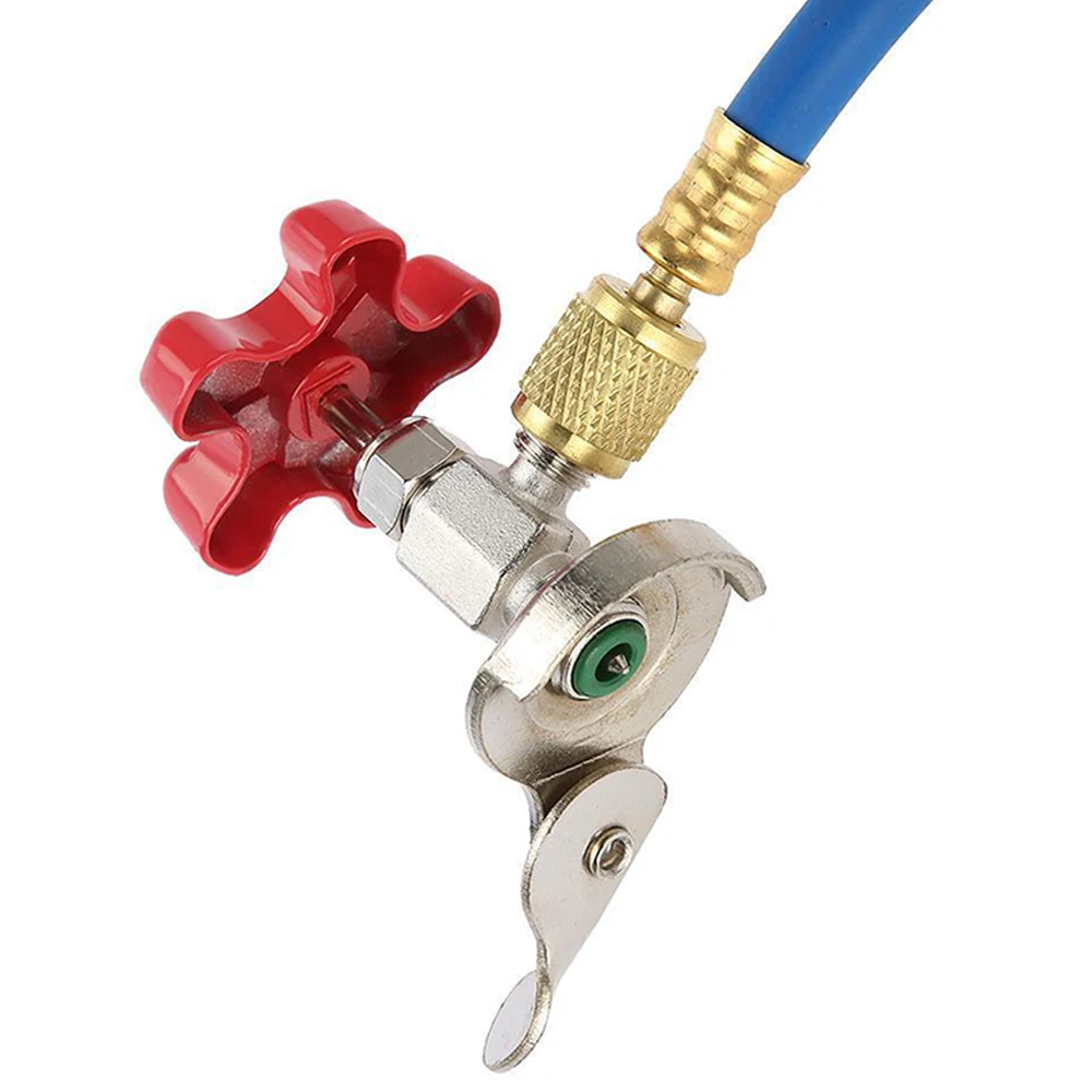 R134A R12 R22 500PSI 1/4 SAE нитки перезарядки шланг с манометром охладитель клапана трубы