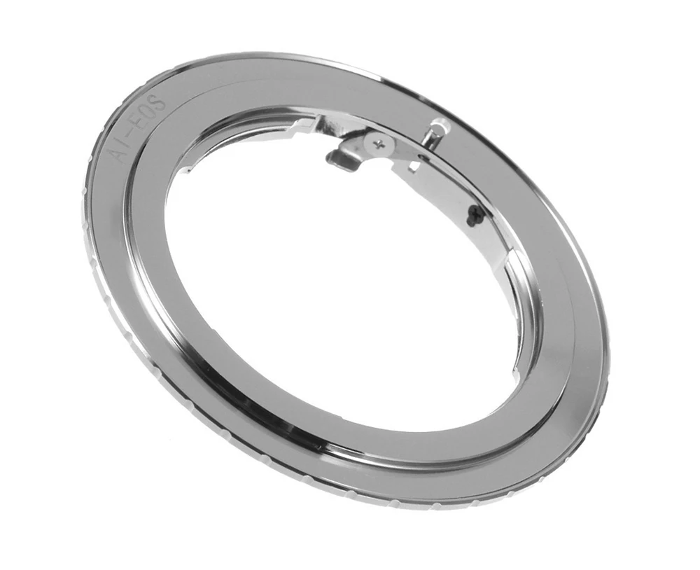For AI-EOS Lens Adapter for Nikon AI AI-S F Lens to Canon EF for EOS Camera AF Confirm Ring EF-S SLR Camera (2)