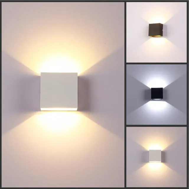 6w Dimmable Led Wall Lamp Luminaire Pared Lamparas Sconce 6w Dimmable Led Wall Lamp Luminaire Pared Lamparas Sconce Bedroom Rail Project Square Bedside Room Light Arts
