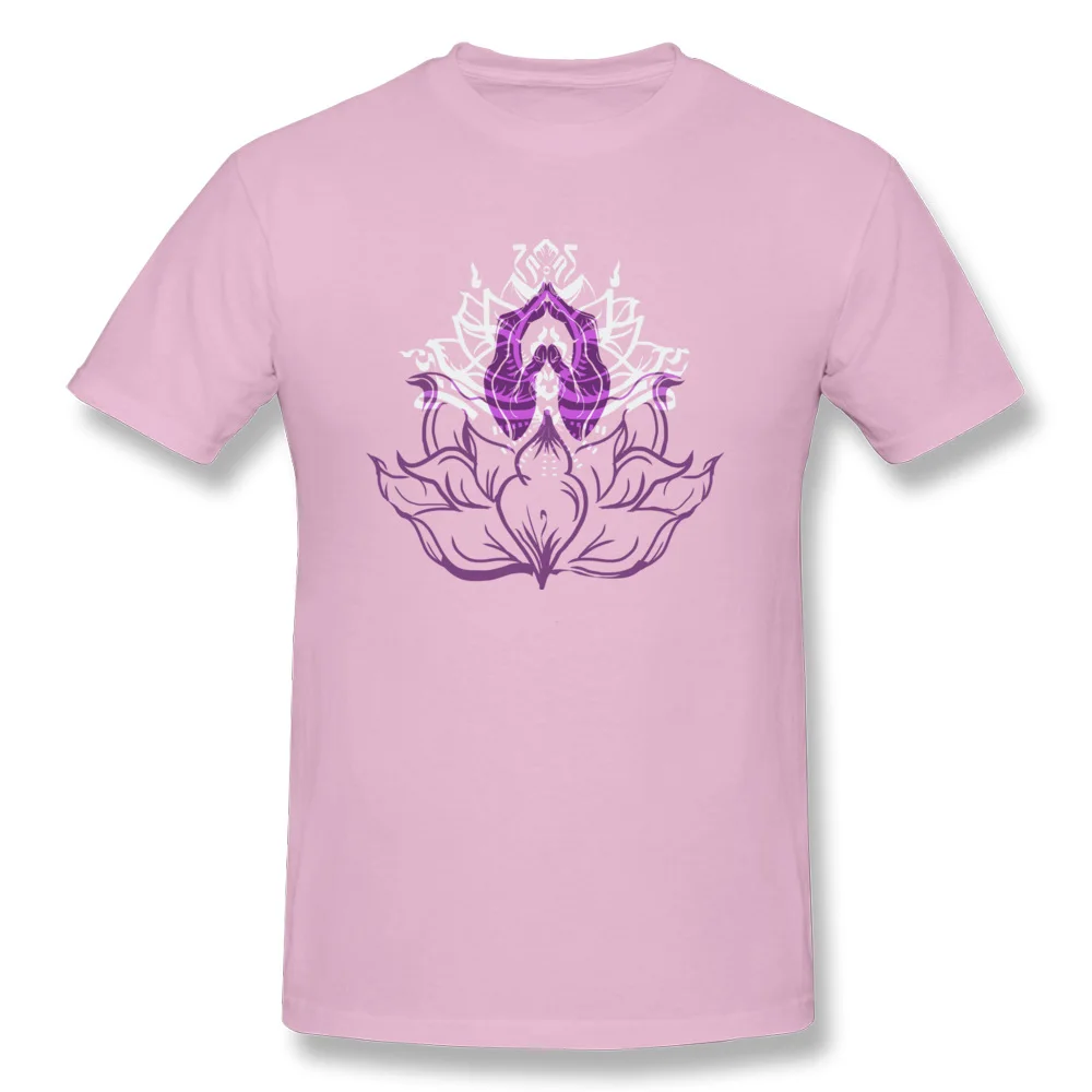 Anjali Lotus 2018 Discount Man T-Shirt Round Neck Short Sleeve Cotton Fabric Tops & Tees Unique Tops Tees Top Quality Anjali Lotus pink