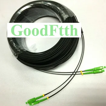 Drop Cable Patch Cord SC-SC APC SC/APC-SC/APC SM G657a 3X2mm 2 cores GoodFtth 1-15m sommer cable sc goblin white