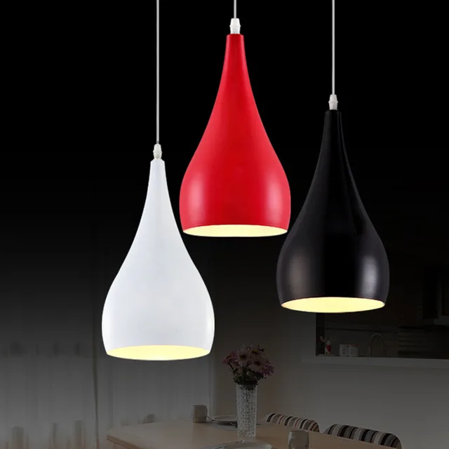 Fashion Personality Singlehead Bar Counter Pendant Light Aluminum