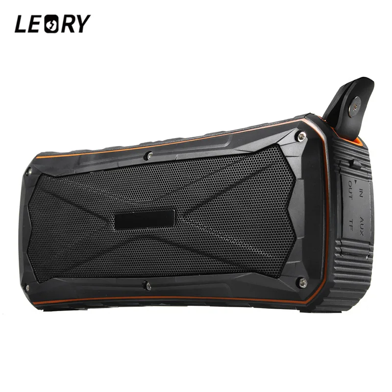 

LEORY S610 New Outdoor bluetooth Speaker 8W Dual Speaker 4500mah Portable Speaker with Mic Waterproof Handfree For Smartphones