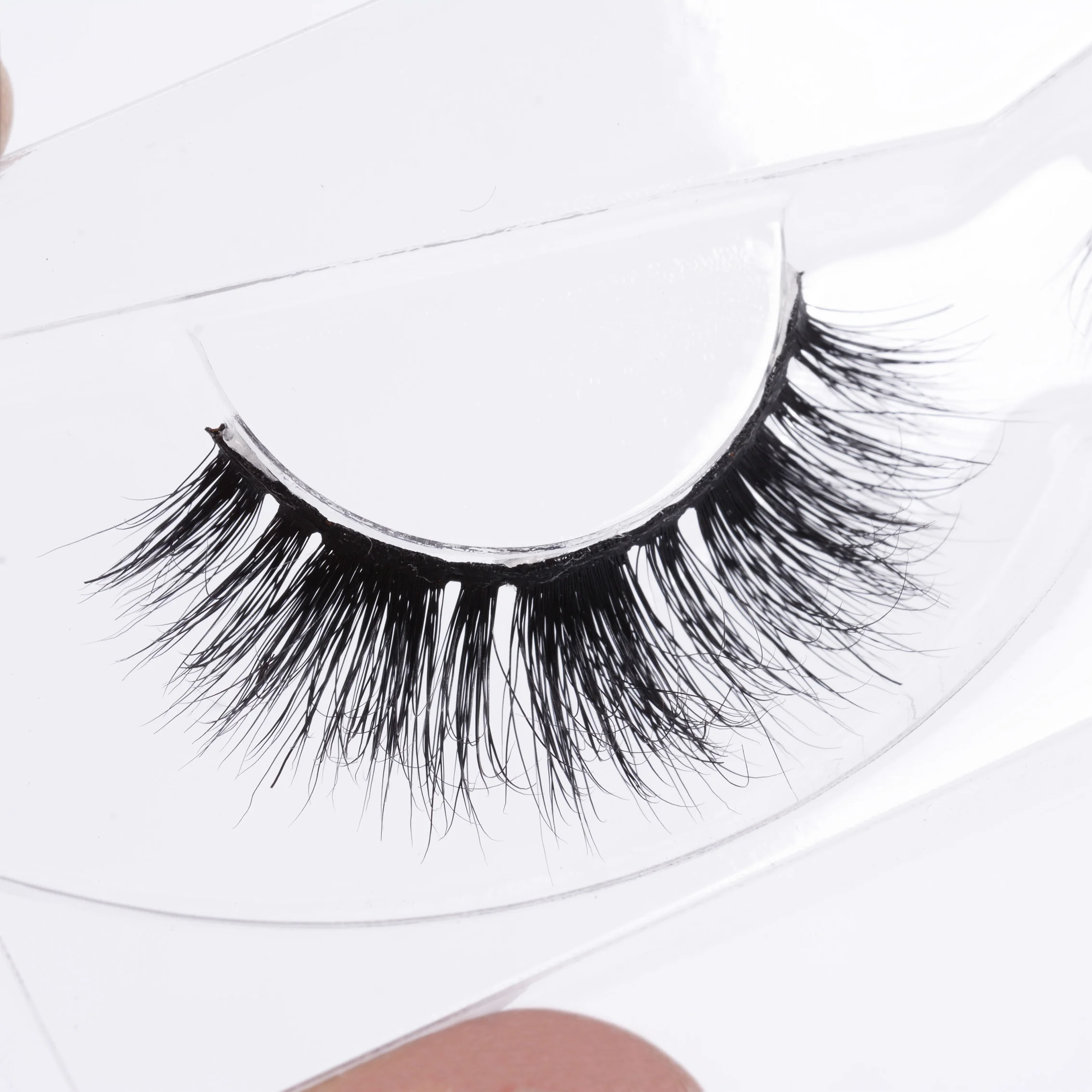 

WZSQJN Eyelashes 3D Mink Eyelashes Long Lasting Mink Lashes Natural Dramatic Volume Eyelashes Extension False Eyelashes 3D635