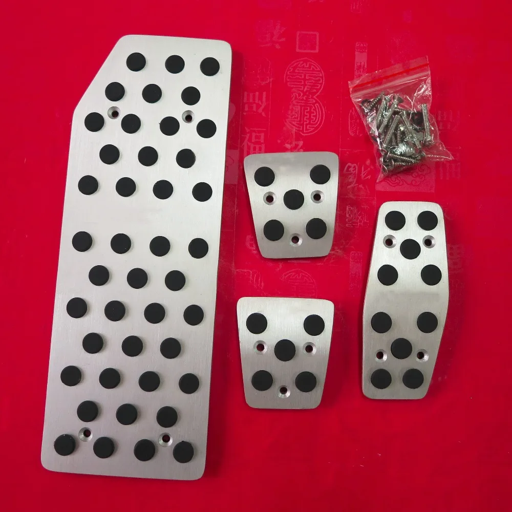 

DEE Accessories For KIA Cerato 2008 2009 2010 2011 2012 MT Mechanical Foot Rest Brake Pedal Pedale Styling Stickers Plate Pad