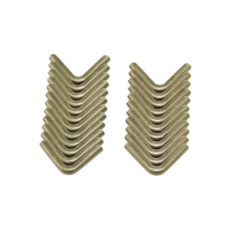 Bronze-Iron-Book-Scrapbooking-Album-Menu-Folder-Corner-Protectors-Book-Corners-Cover-22mm-100Pcs (4)