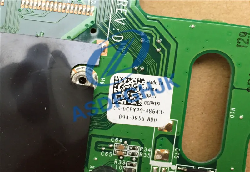 Для Dell для Inspiron 14R N4010 USB плата аудио порта DAUM8TB14D0 0CPVP9 CPVP9 0N3YXM N3YXM 100% ТЕСТ ОК|audio port|usb