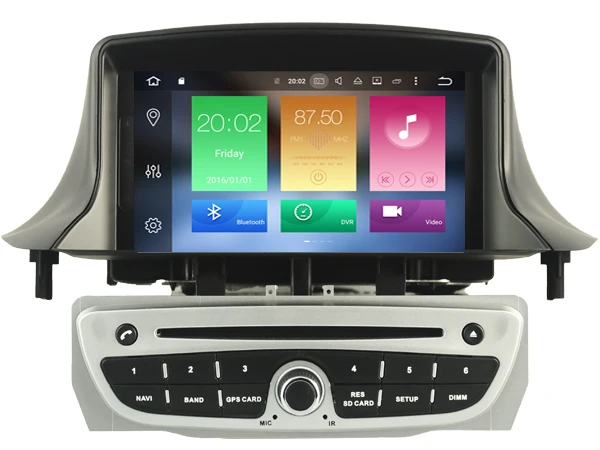 1024*600LCD Octa Core Android 6.0 2GB RAM car dvd player For 7\