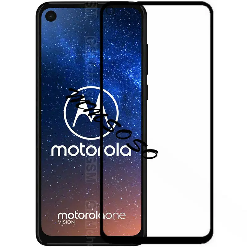 

2PCS Screen Protector For Motorola Moto One Action Tempered Glass Moto One Vision OneVision XT1970 Glass Full Cover Protective