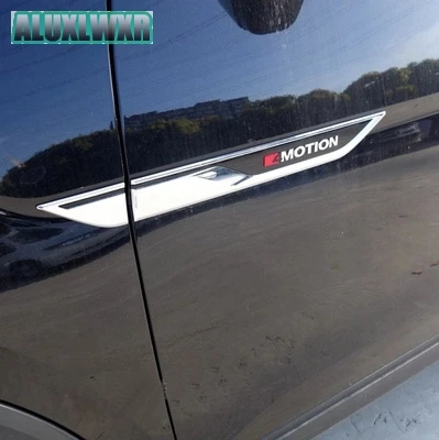 for Volkswagen VW Teramont Atlas 2017 2019 2020 Original Chrome ABS 4MOTION Emblem 3D Sticker Car Styling Refitting Accessories