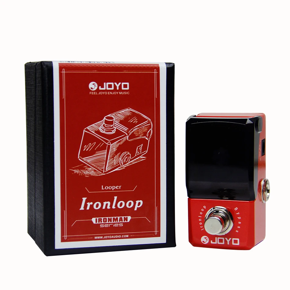 JOYO JF-329 железная петля цифровая фраза Looper гитарный эффект педаль настоящий обход