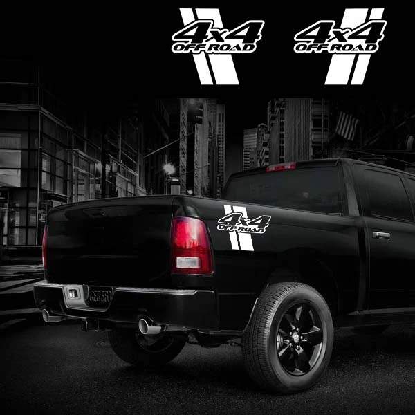 Dodge Ram 4x4 Off Road Decal Sticker 