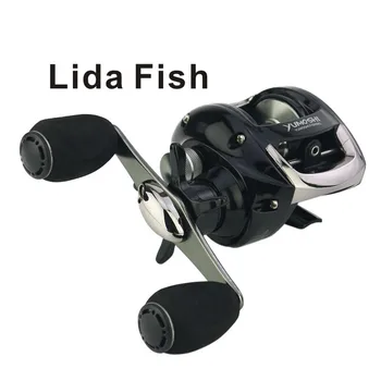 

Lida Fish Brand 12+1 BB Metal Rocker Rotating Left/Right Hand Magnetic Brake System Drift Wheel