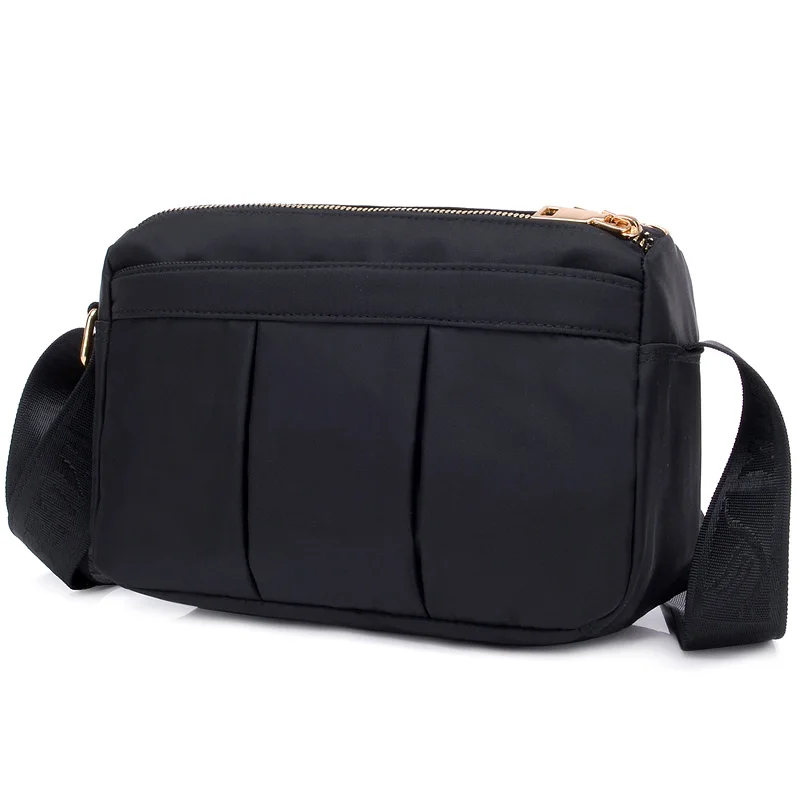 مصغرة النساء حقيبة كتف أنيق صغير النايلون حقيبة ساعي النساء للماء النايلون Crossbody أكياس للفتيات المحافظ و حقائب