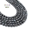 Natural Stone Beads Labradorite Larvikite Round Loose Beads For Jewelry Making 15.5inch/strand Pick Size 4 6 8 10 12 14mm ► Photo 2/6