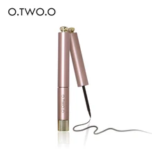 O. TWO. O Фирменная Новинка подводка для глаз легко сохнет цвет водонепроницаемый стойкий не выцветает розовое золото Упаковка Макияж