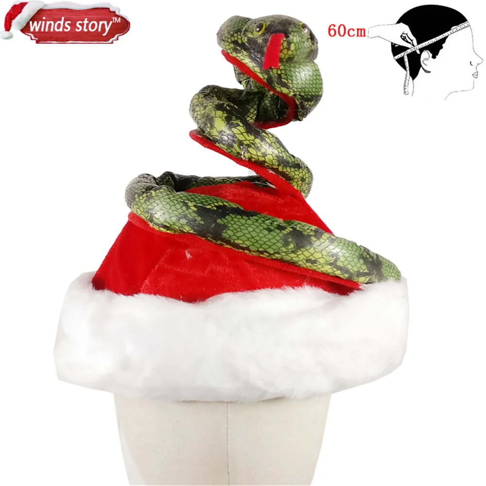 1 шт Хэллоуин ужасный Дракон Шляпа головной убор взрослый ребенок динозавр животное зеленый костюм шляпа-аксессуар ящерица шапка с изображением змеи