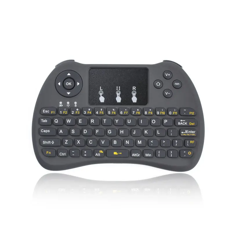 Mini Wireless Keyboard I8 2 4GHZ air Mouse with Touchpad universal remote control for android tv