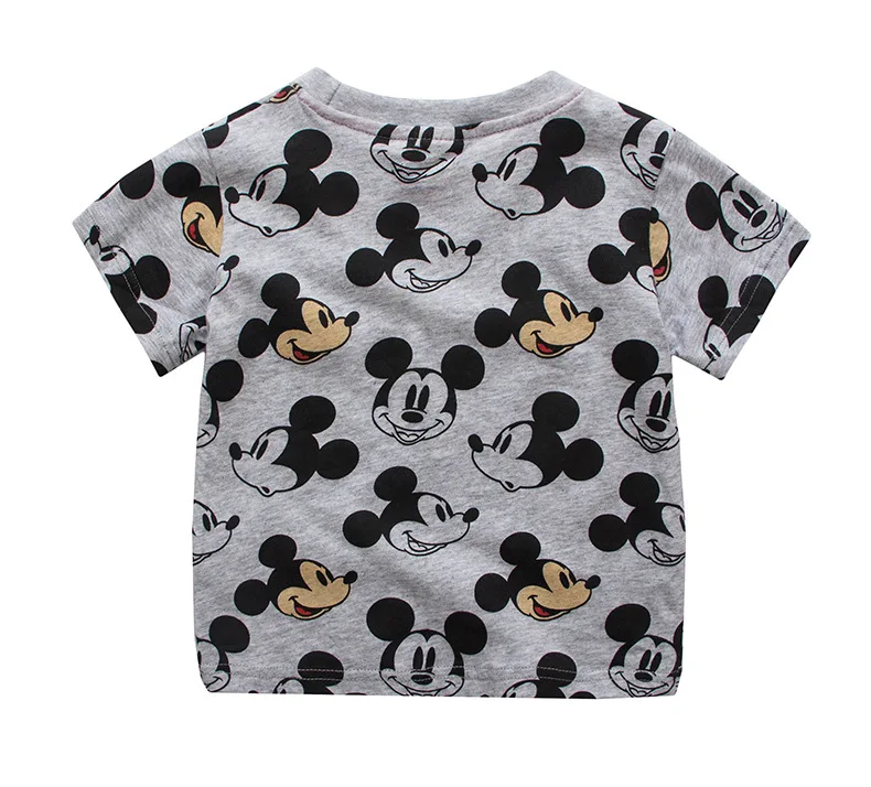 

Kids T-shirts 2018 Fashion Children boys T-shirt Baby girls mickey style Tops tees Gilrs Costume 18M-6Y