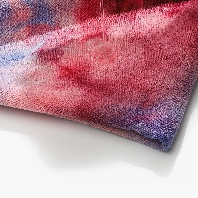 Tie dye печатное одеяло для йоги силиконовый нескользящий частицы утолщенный